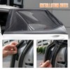 AUTOXBERT x4 Universal Car Side Window Sun Shade Sunshade Cover