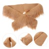LALAFINA Artificial Faux Fur Fabric Strips for Costume Making Gnome
