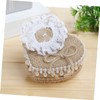 Zerodeko Box Heart Shaped Ring Box Ring Bearer Ring Holder