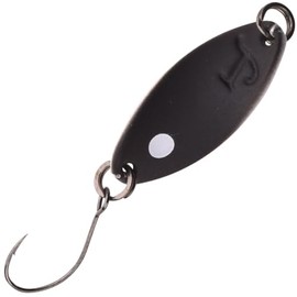 Trout Master Incy Spin Spoon for Trout Fishing, 1.8 g, Colour: Black/White