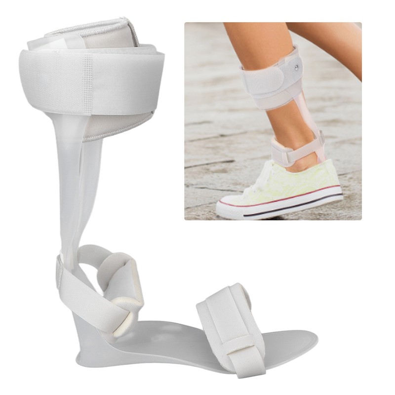 Ankle Foot Orthosis Support Adjustable Skid Resistance Foot Orthosis Fixation