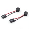MEETOOT 2pcs PC Motherboard Mini Speaker Desktop Computer Case DIY