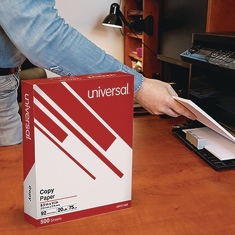 Universal 11289 Copy Paper Convenience Carton - White (500/RM, 5
