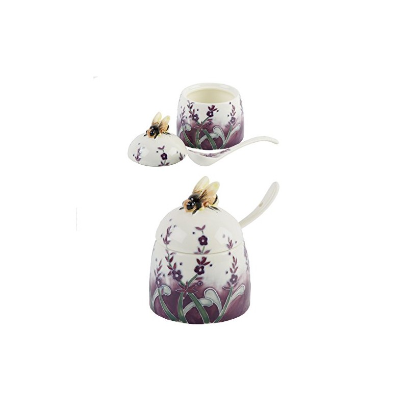 Old Tupton Ware - Lavender Design - Honey Pot