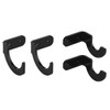 Ieron 2 Pair Baseball Bat Wall Mount, Softball Baseball Bat