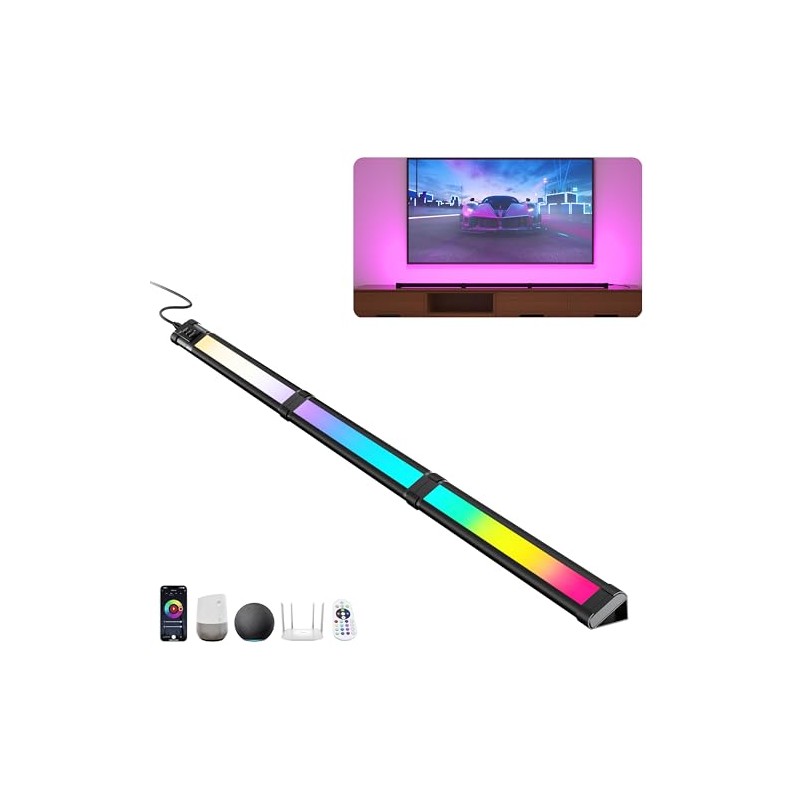 LAMPAOUS LED Smart TV Light Bar 36 Inch Light Bar