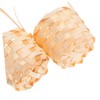 NOLITOY 6pcs Mini Bamboo Woven Baskets Storage Containers for Candy