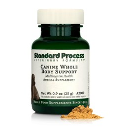 Standard Process Inc. Canine Whole Body Support - Multisystem Support Supplement for Canines - Nutritional Powder for Daily Health Maintenance - Multisystem Supplement Formula - 25 g