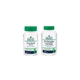 Doctor's Formulas 1+1 Doctor's Formulas CLA Plus 1250 mg, 60 softgels & B-Complex Formula 120tabs (5200403400550 & 5200403400314)