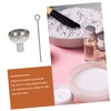 Baluue Mini Stainless Steel Funnels Dispensing Funnel for Essential Oils