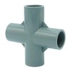 Kansai Kakou Co., Ltd. Fitting PVC Four-way 4-way Cross Cross