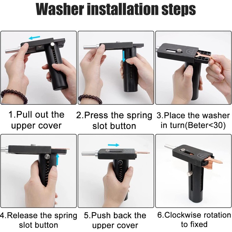 Bolt Welder Dent Tool Continuous Ejector Ring Dotting Gun Body