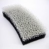 Wise AS-009 Kitchen Sponge, Black, White, Approx. 4.8 x 2.4