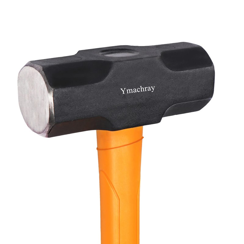 10 LB Sledge Hammer with Heavy Duty Construction, 35-Inch Fiberglass