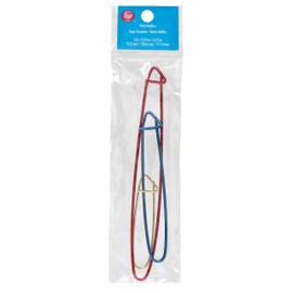 Simplicity Creative Group, Inc Boye 3437554000 Aluminum Stitch Holder Set for Knitting and Crochet, 3pcs