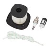 Blower Air Filter Fuel Filter Spark Plug Kit Set for