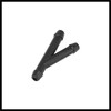 Hihaha 10pcs Y Shaped Plastic 3 Way Windshield Washer Hose