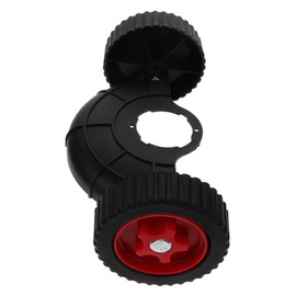 CAXUSD 1 Set Universal Caster Wheels for Lawn Mower Replacement Parts for Garden Equipment Easy Install