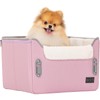 PETSFIT Dog Car Seats for Small Dogs, Portable Puppy Car