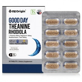 NZ Origin Good Day Theanine Rhodiola / 엔젯오리진 굿데이 테아닌 로디올라
