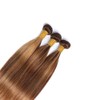 QEUOPE P427 Highlight Straight Bundles Human Hair Ombre Two Tone