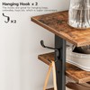 HOOBRO 8 Tiers Vertical Shoe Rack, Wooden Shoe Storage Organizer