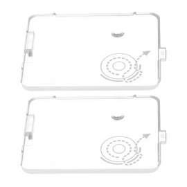 ECSiNG 2 Pcs Bobbin Cover Slide Plate 416428301 Compatible With Singer 3321,3323,4411,4423,5511,511 Sewing Machine Needle Cover Plate(Transparent)