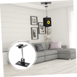 Operitacx 1pc Adjustable Wall Mounted Speaker Rack Durable Hanging Speaker Holder for Space Saving Audio Shelf Sturdy Wall Bracket for Home Use