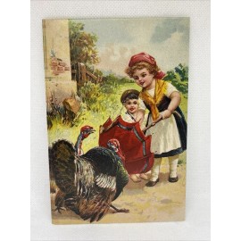 Thanksgiving Vintage Style Unused Postcard Greeting Card 4 x 6”