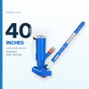 40 Inch Portable Pool Vacuum Jet Cleaner, K-1060 Underwater Cleaning