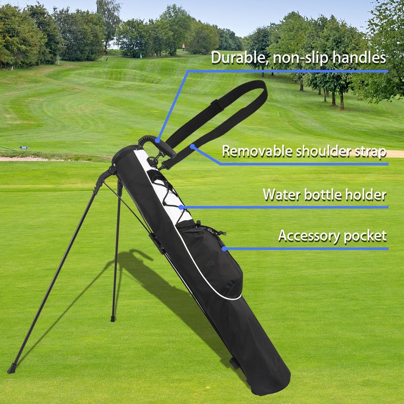 Golf Stand Bag, Small Lightweight Golf Bag for Men/Women, Easy