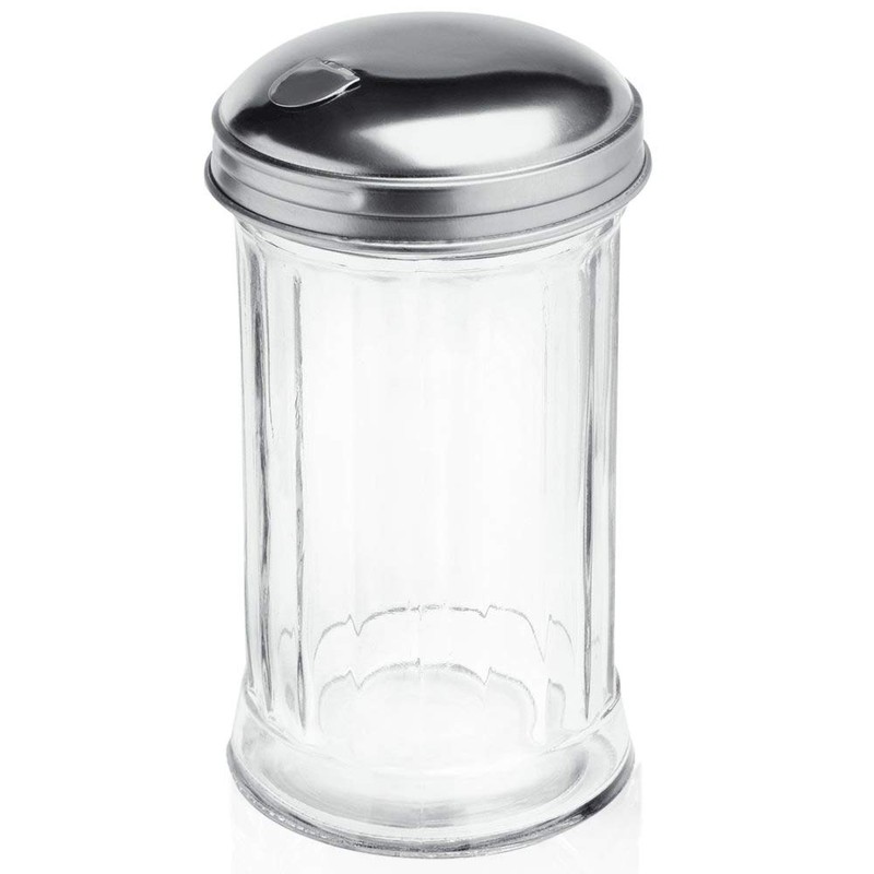 versandfuxx24 Large Sugar Shaker Set of 2 Parmesan Shakers 300