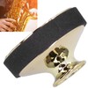 Saxophone Mute, ABS Saxophone Muffler for Children for Beginner(Golden)