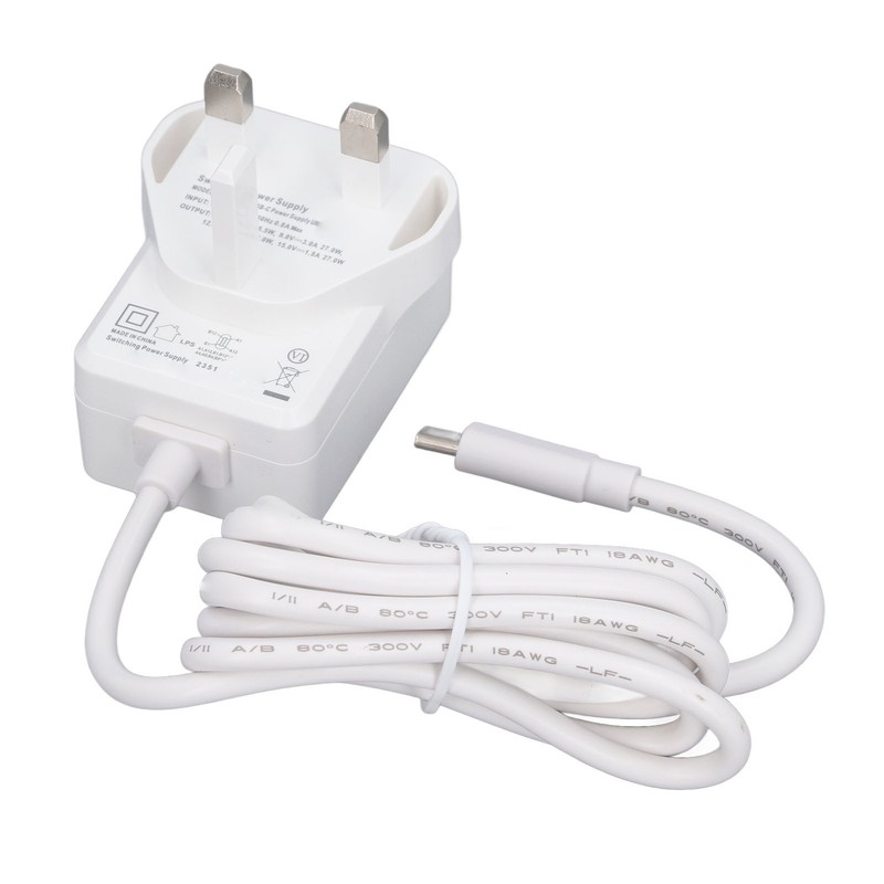 for Pi 5 Power Supply 5.1V 5A 27W PD USB