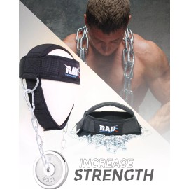 RAD Head Harness Neck Training Weight Lifting Gym Fitness Strengthen Neck Muscle New