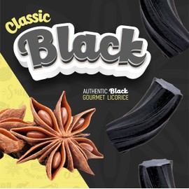 Wiley Wallaby Licorice 24 Ounce Classic Gourmet Soft & Chewy Australian Black Licorice Candy Twists, 2 Pack