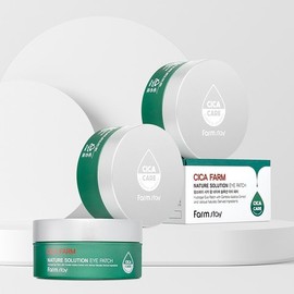 Farmstay 팜스테이 시카 팜 네이쳐 솔루션 아이패치 90g (60매) Farm Stay Cica Farm Nature Solution Eye Patch 90g (60 Patches)