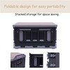 CeRaBuRET PP Folding Storage Boxes, Outdoor Portable Camping Storage Box