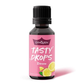 GymQueen Tasty Drops, Lemon, Flavour Drops without Calories, 30 ml