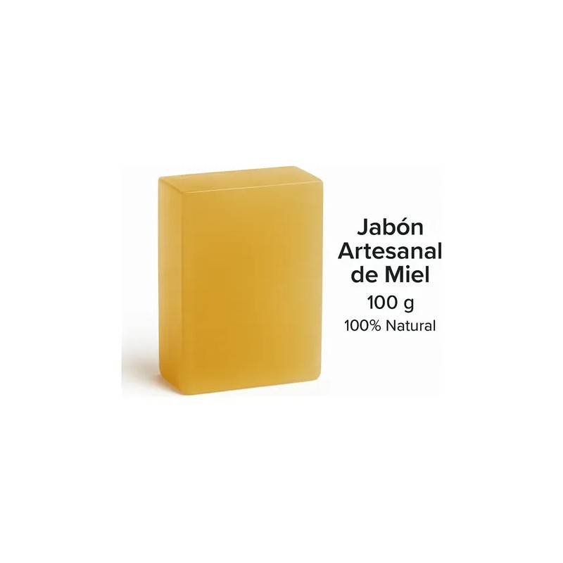 Jabon Facial De Miel Abeja Maya Exfoliente Piel Suave Barra