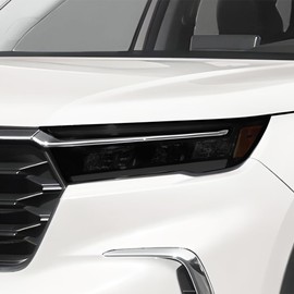 BOGAR TECH DESIGNS Full Headlight Head Light Tint Kit Compatible with Honda Pilot 2023-2025, Dark Smoke