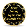 Inspirational Challenge Coin One Day at a Time Motivational Design