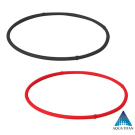 Phiten Rakuwa Magnetic Titanium Necklace S Made in JAPAN [Japan Import] (21.7" (55cm), Black)