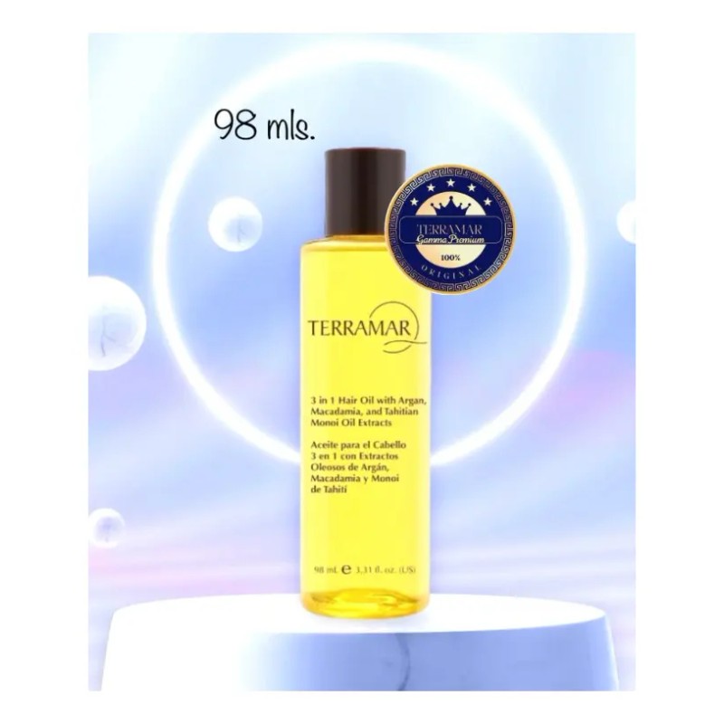 Oleo 3 En 1 Terramar Aceite Tratamiento Para Cabello 98mls
