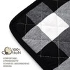 Pot Holder Set, 2 x Practical Pot Holders, Chequered, Ecological