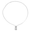 Ashes Necklace Perfume Pendant Pet Cremation Jewelry Titanium Steel Tower