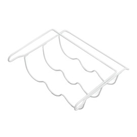 Fridge Wine Rack Holder, Metal Material Fridge Wine Holder Refrigerator Wine Shelf Water Bottle Organizer Holds 3 Bottles