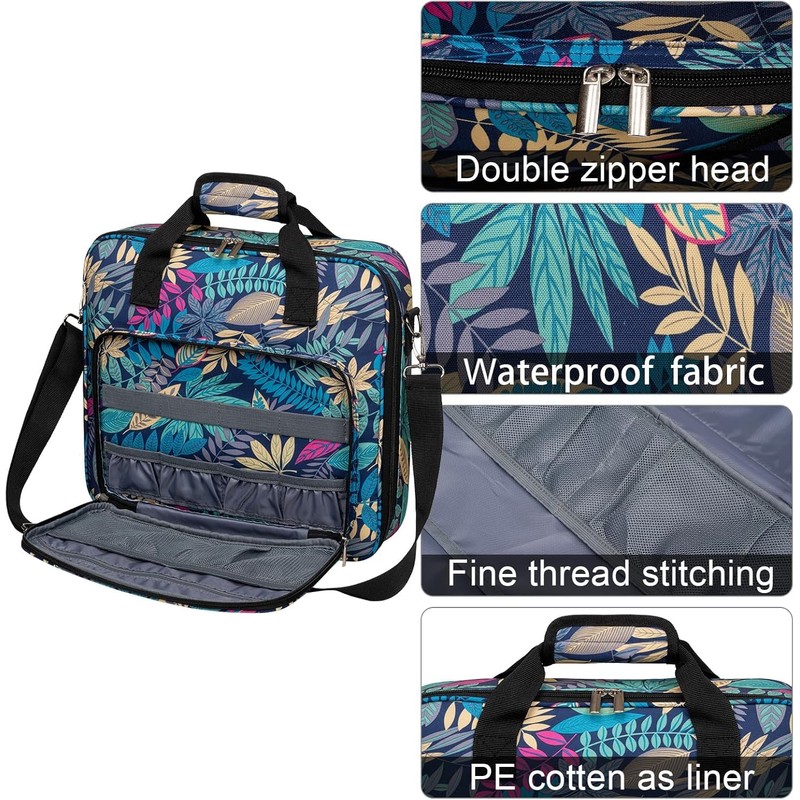 BAGLHER Cross Stitch & Embroidery Organizer Bag - Large Portable