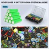 Narotood Battery Organizer Storage Holder Box Case with Tester, Ultra-Large