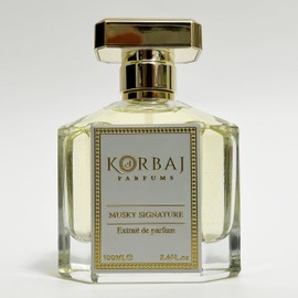 KORBAJ PARFUMS Musky Signature - Arabian Perfume for Women, Eau de Parfum Men with Sicilian Lemon, Bergamot- Patchouli, Jasmine - Sandalwood, Vanilla 100ml